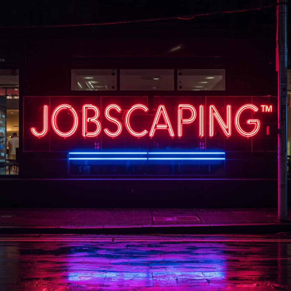 Jobscaping™ is in the process of becoming a Registered Trademark